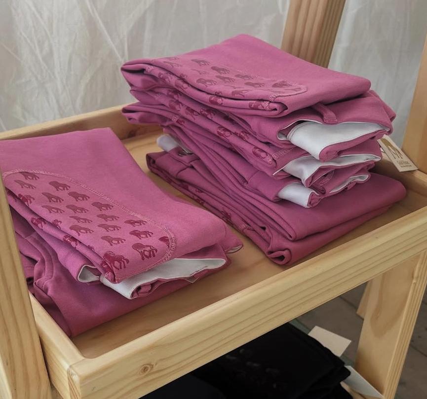 Pantalon equitación Breeche Tiffany niña Rosa